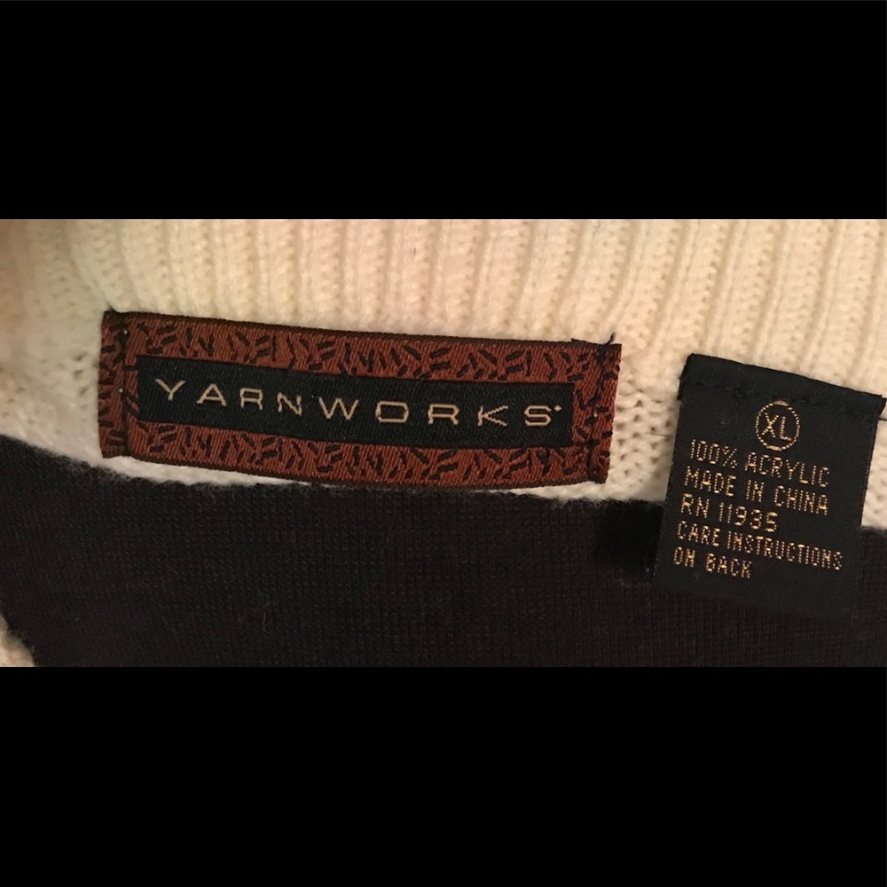 NWOT YARNWORKS CREAM MIDI DRESS - Picture 6 of 6